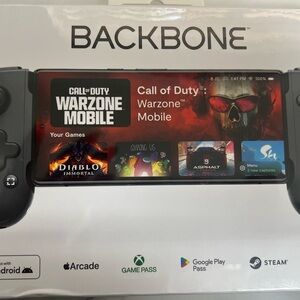Black Handheld Gaming Console for iPhone